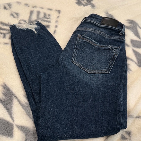 buckle black Denim - Buckle Black no.35 Dark Blue Distressed Women Jeans